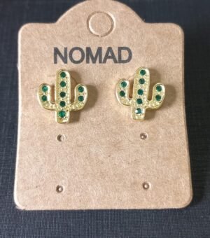 161.8 BRINCO BANHADO A OURO 18K CACTO