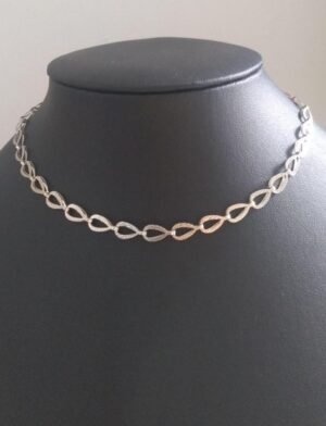 4.220 Choker gotas dupla