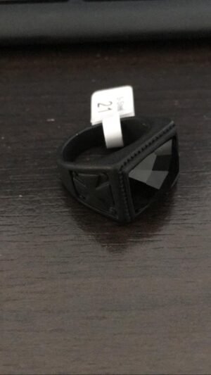 44.92 ANEL ALL BLACK COM PEDRA