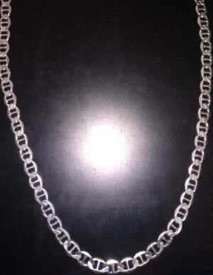 66.49 CORRENTE DE PRATA PALITO GROSSA 70CM