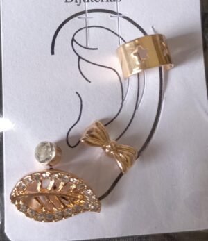 308.16 KIT BRINCOS E PIECING CARTILAGEM 2