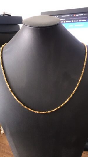 110.22 CORRENTE DE AÇO VENEZIANA ARREDONDADA 4MM