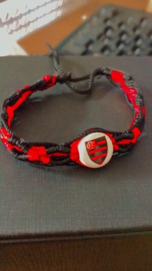 209.2 PULSEIRA DE TECIDO FLAMEGO