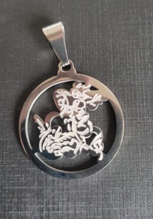 121.28 PINGENTE SÃO JORGE LISA G