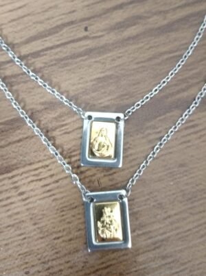 21.115 -  ESCAPULARIO CORAÇAO SAGRADO M