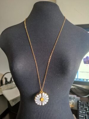 245.13 COLAR DELICADO GIRASSOL SUNSHINE