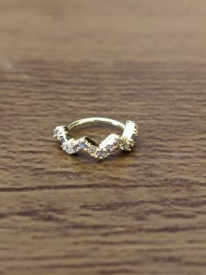 11.33 PIERCING ONDA CRAVEJADA