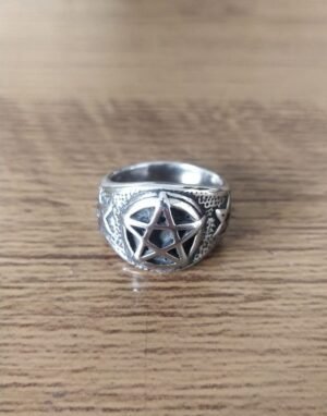 44.134 ANEL PENTAGRAMA DO ALÉM