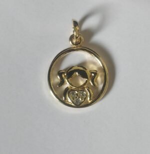 208.106 - PINGENTE BANHADO GAROTA