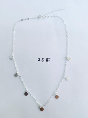 318.3 - CHOKER DE PRATA BOLINHAS
