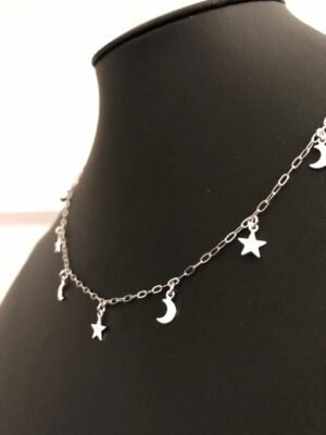 318.10 - CHOKER DE AÇO CÉU NOTURNO 2.6G