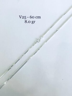 66.90 CORRENTE DE PRATA VENEZIANA 60CM 6g