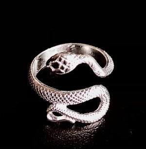 63.7 - ANEL DE PRATA COBRA  5.1G