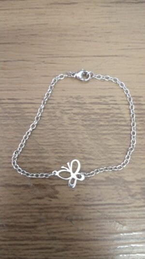 197.27 - PULSEIRA DE AÇO BORBOLETA