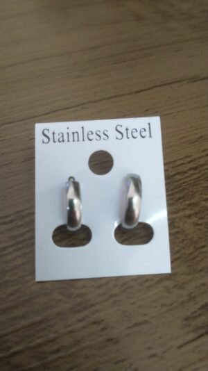 206.32-4 - ARGOLA LISA BOLEADA FINA - TAMANHO: 13MM, MM: 3MM