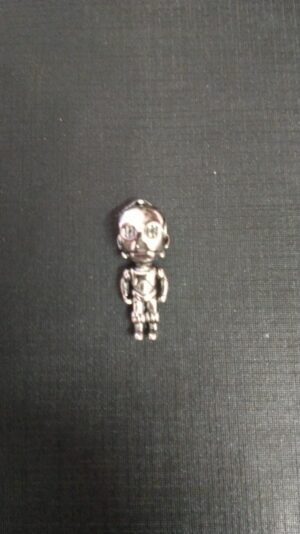 180.116 - BERLOQUE DE AÇO ROBOZINHO HOMEM