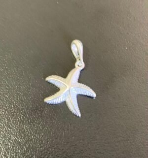 212.162 - PINGENTE DE PRATA ESTRELA DO MAR 1.7g