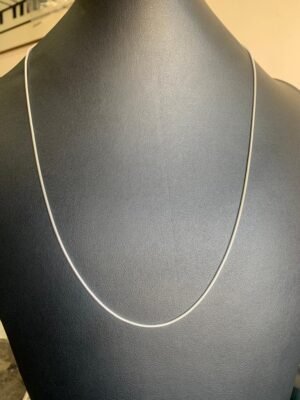 66.110 - CORRENTE DE PRATA ELO RABO DE RATO 4,2g 60cm