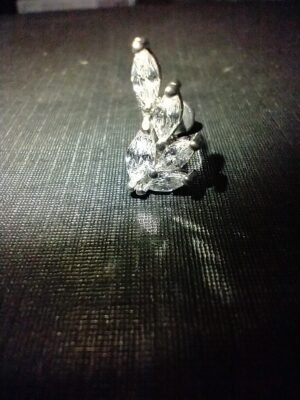 26.187 -  PIERCING DE AÇO ASA PONTO DE LUZ