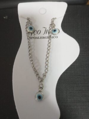 153.15 - TORNOZELEIRA DE AÇO OLHO GREGO