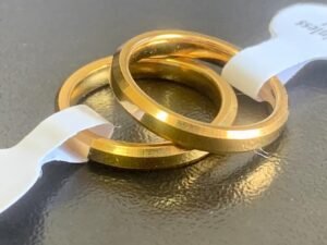 2.21 - ALIANÇA QUADRADA COM BORDAS 3mm