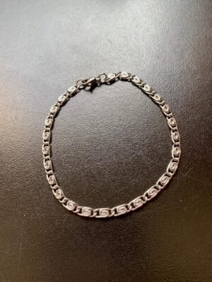 137.31 - PULSEIRA DE AÇO ELO CLIPS 3MM