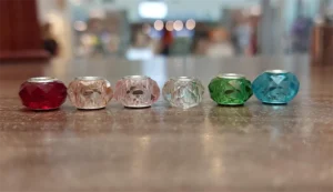 13.443 - BERLOQUE SEPARADOR CRISTAL COLORIDO