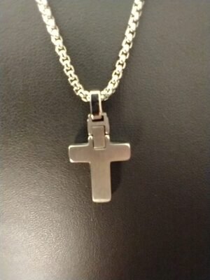 229.162 - COLAR DE AÇO CRUZ DOBRAVEL