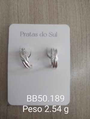 151.63 - BRINCO DE PRATA CONJUNTO DE ARGOLAS