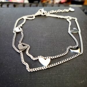 153.26 - TORNOZELEIRA DE AÇO CORAÇÃO DUPLO