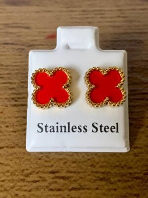 206.47 - BRINCO DE AÇO TREVO 1CM