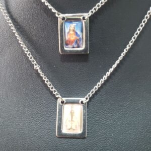 21.163 - ESCAPULARIO DE AÇO CÍRIO DE NAZARÉ