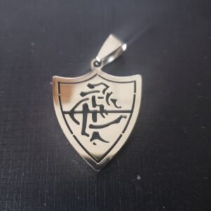 120.274 - PINGENTE DE AÇO FLUMINENSE 3CM