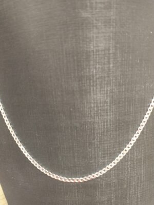 66.169 - CORRENTE DE PRATA GRUMET 70CM 7.7G