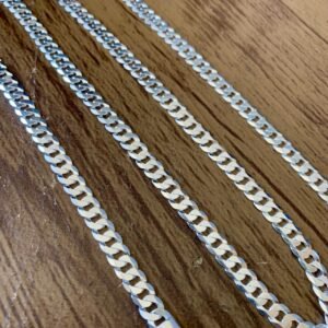 66.200 - CORRENTE DE PRATA GRUMET 23G 70CM