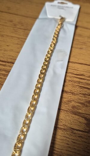 138.51 - PULSEIRA DE AÇO GRUMET SERILHADA 5MM - COR: DOURADA