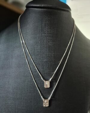 141.57 - ESCAPULARIO DE PRATA  NOSSA SENHORA APARECIDA 3.6g